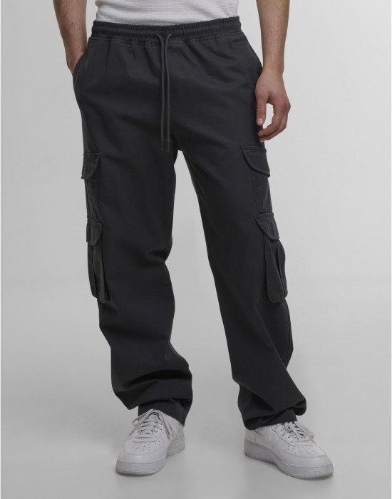 Мъжки Карго Панталони DEF Pure Cargopants anthracite XXL
