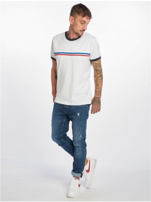 Мъжки Дънки DEF Skom Slim Fit Jeans denimblue 38 Мъжки Дънки DEF Skom Slim Fit Jeans denimblue 38