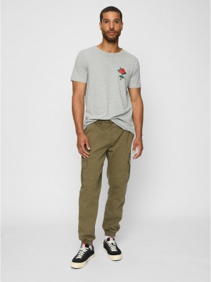 Дънки DEF Litra Antifit Jeans olive W31 Дънки DEF Litra Antifit Jeans olive W31