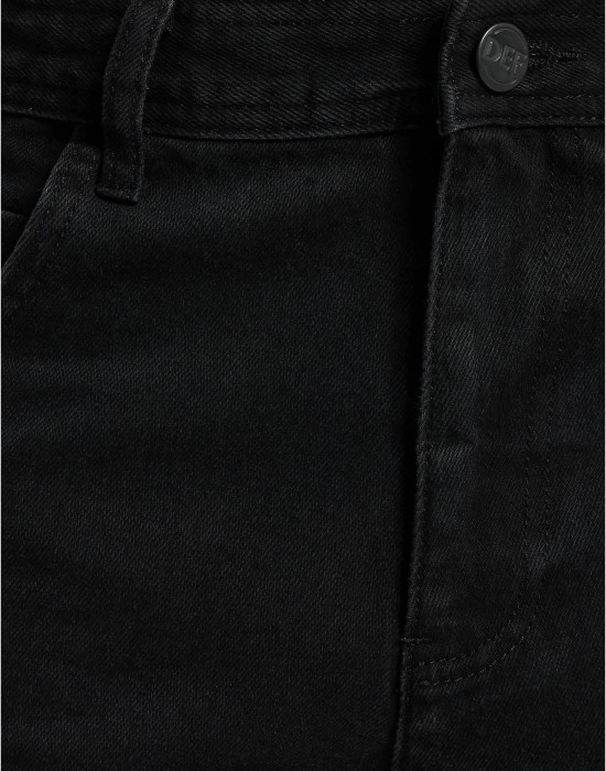 Мъжки Дънки DEF Tapered Loose Fit Denim black washed 38