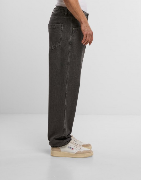 Мъжки Дънки DEF Tapered Loose Fit Denim grey washed 38