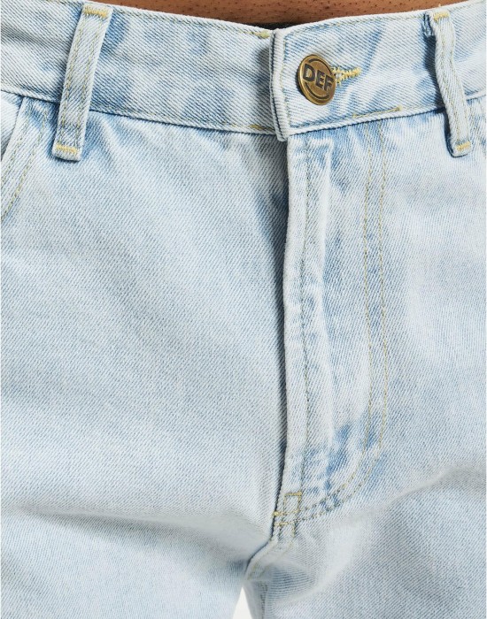 Мъжки Дънки DEF Straight Loose Fit Denim blue washed 38