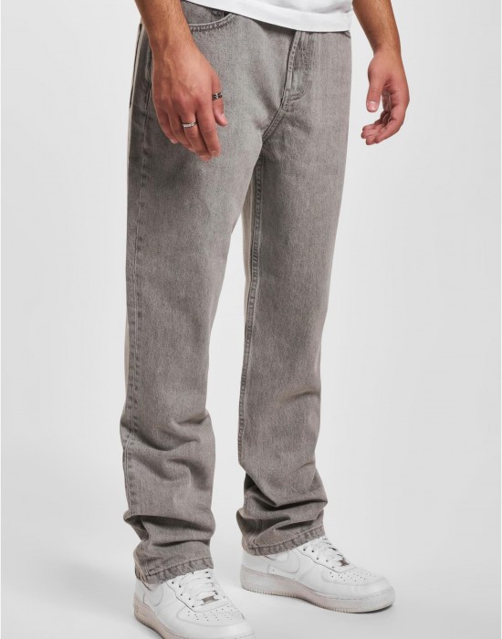 Мъжки Дънки DEF Kant Straight Fit Denim grey washed 38