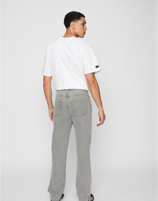 Мъжки Дънки DEF Kant Straight Fit Denim grey washed 38