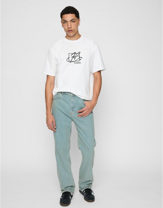 Мъжки Дънки DEF Kant Straight Fit Denim sand blue denim W31