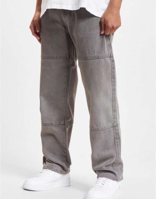 Мъжки Дънки DEF Matty Loose Fit Denim light grey 38