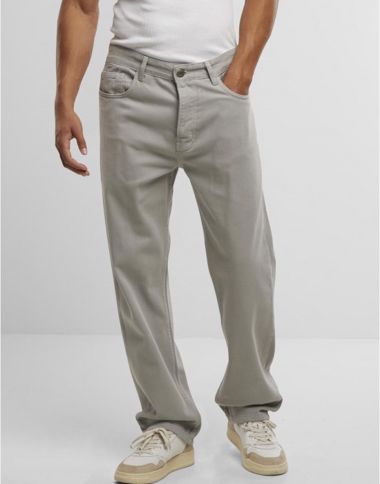 Дънки DEF Texas Straight Fit Jeans light grey 38