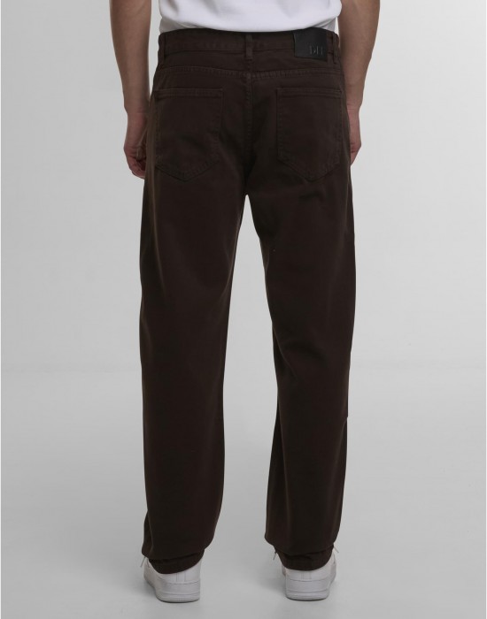 Дънки DEF Texas Straight Fit Jeans dark brown 38