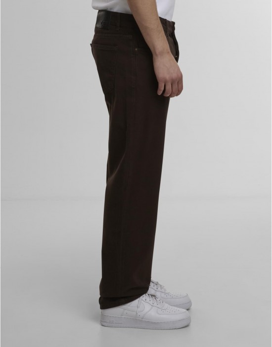 Дънки DEF Texas Straight Fit Jeans dark brown 38