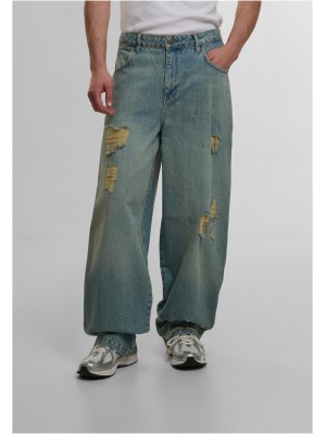 Дънки DEF Loose Fit Jeans vintage blue destroyed 38