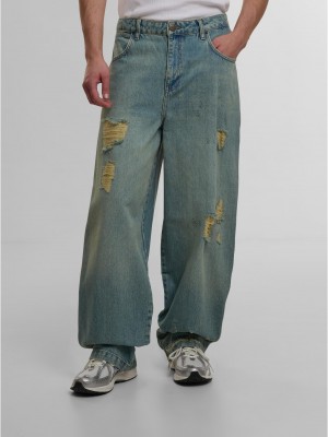 Дънки DEF Loose Fit Jeans vintage blue destroyed 38 Дънки DEF Loose Fit Jeans vintage blue destroyed 38