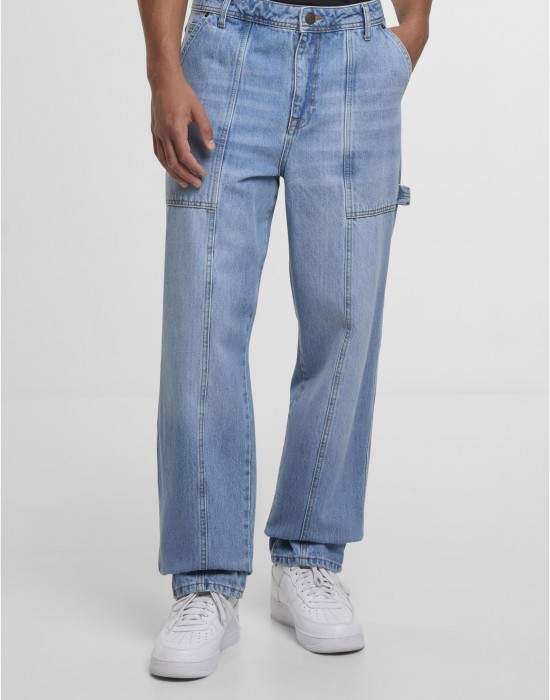 Дънки DEF Loose Fit Jeans light blue 38 Дънки DEF Loose Fit Jeans light blue 38