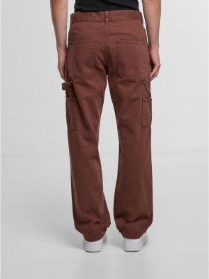Дънки DEF Wood Straight Fit Jeans brown 38 Дънки DEF Wood Straight Fit Jeans brown 38