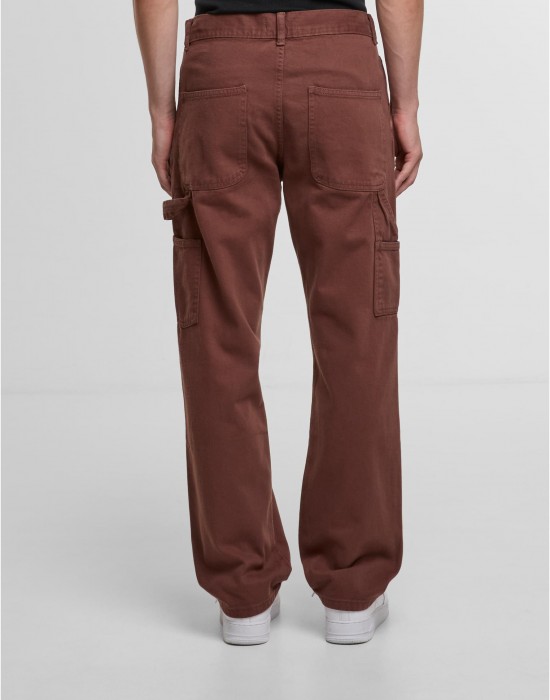 Дънки DEF Wood Straight Fit Jeans brown 38