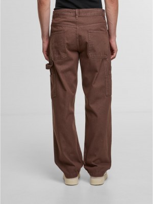 Дънки DEF May Straight Fit Jeans brown 38 Дънки DEF May Straight Fit Jeans brown 38
