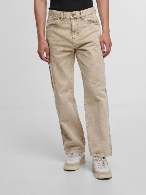 Дънки DEF May Straight Fit Jeans sand 38 Дънки DEF May Straight Fit Jeans sand 38