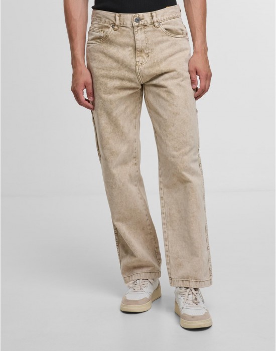 Дънки DEF May Straight Fit Jeans sand 38