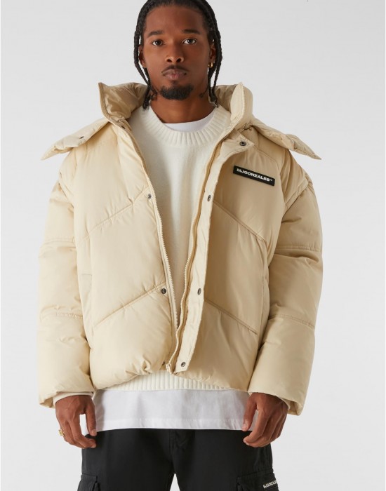 Мъжко Пухено Яке MJG ZIP-OFF PUFFER JACKET castle wall XXL