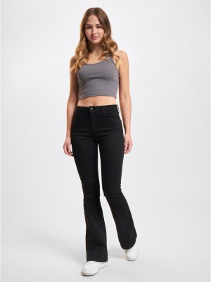 Дънки DEF Flared Bootcut Jeans black XS