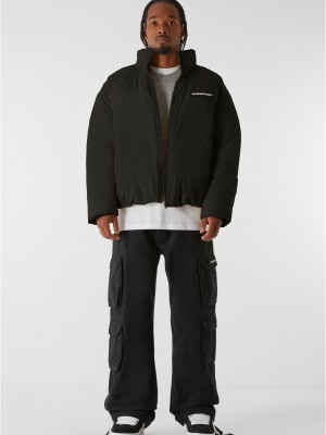 Мъжко Пухено Яке MJG PUFFER JACKET - METAMORPHOSE V.4 black XXL