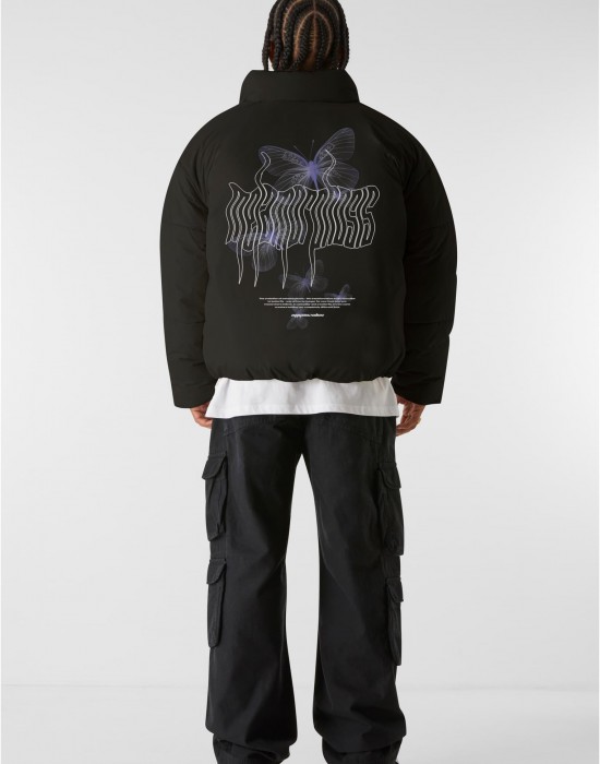 Мъжко Пухено Яке MJG PUFFER JACKET - METAMORPHOSE V.4 black XXL