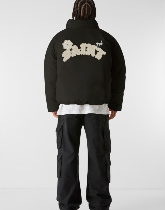 Мъжко Пухено Яке MJG PUFFER JACKET - SAINT black XXL