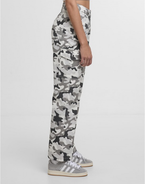 Дънки DEF Straight Fit Jeans black camo XS