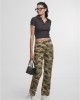 Дънки DEF Straight Fit Jeans green camo XS