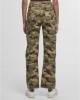 Дънки DEF Straight Fit Jeans green camo XS