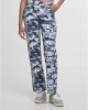 Дънки DEF Straight Fit Jeans blue camo XS