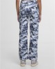 Дънки DEF Straight Fit Jeans blue camo XS