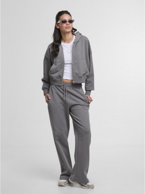 Дамски Суичър DEF Zip Hoodie steel grey XS