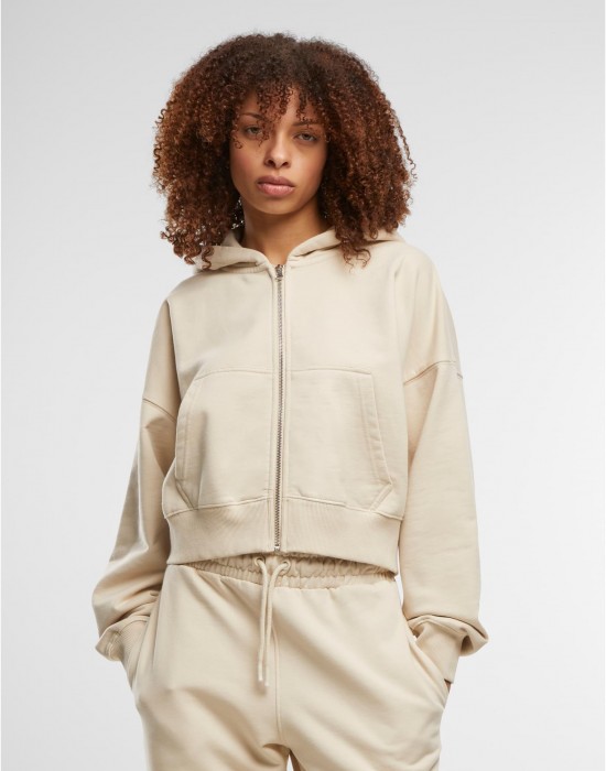 Дамски Суичър DEF Zip Hoodie whitecap gray XS