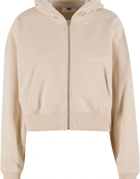 Дамски Суичър DEF Zip Hoodie whitecap gray XS