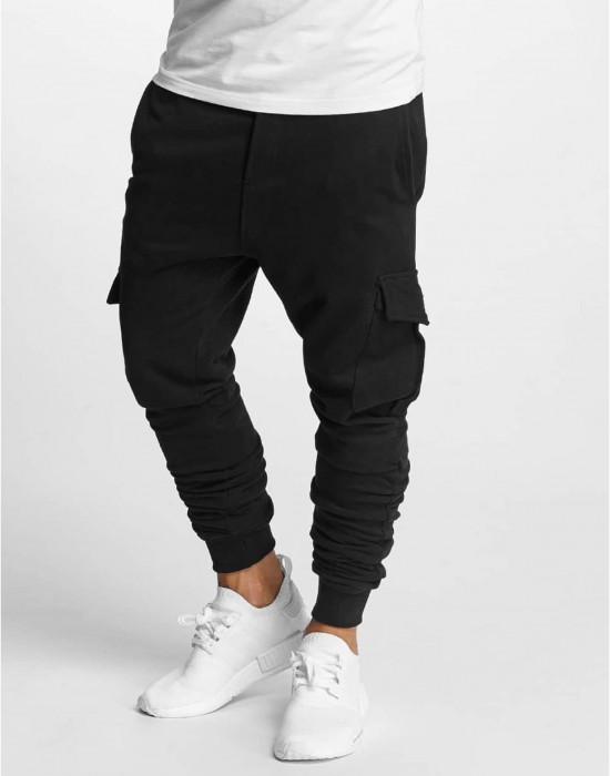 Мъжко Долнище ИзчистеноDEF Gringo Sweatpants black XXL