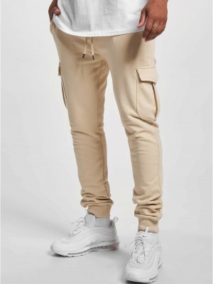 Мъжко Долнище ИзчистеноDEF Gringo Sweatpants creme XXL Мъжко Долнище ИзчистеноDEF Gringo Sweatpants creme XXL