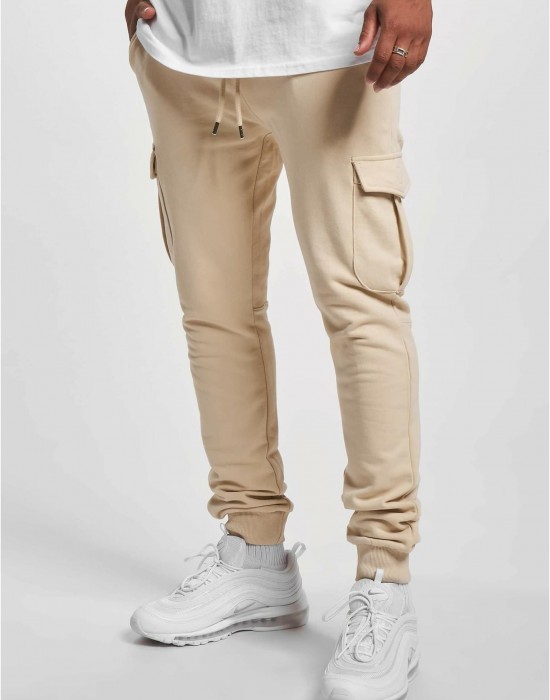 Мъжко Долнище ИзчистеноDEF Gringo Sweatpants creme XXL