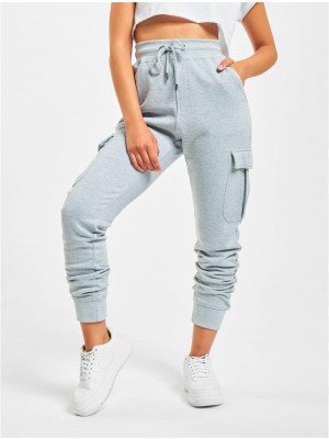 Дамско Изчистено Долнище DEF Greta Sweatpants grey XS