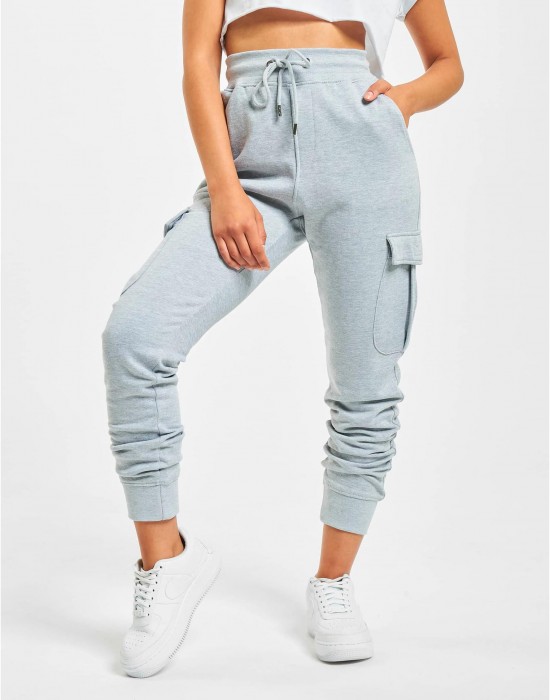 Дамско Изчистено Долнище DEF Greta Sweatpants grey XS