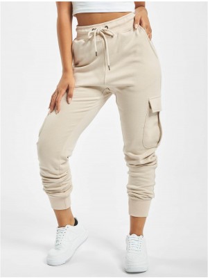 Дамско Изчистено Долнище DEF Greta Sweatpants sand XS