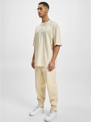 Дамско Изчистено Долнище DEF Sweatpants beige XXL