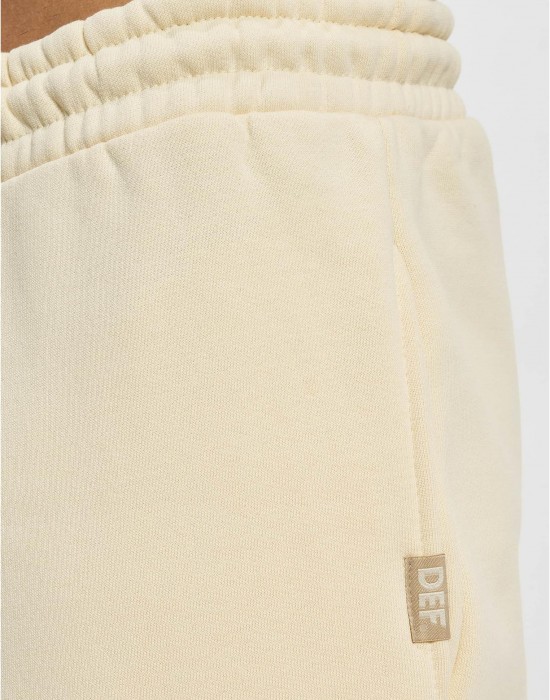 Дамско Изчистено Долнище DEF Sweatpants beige XXL