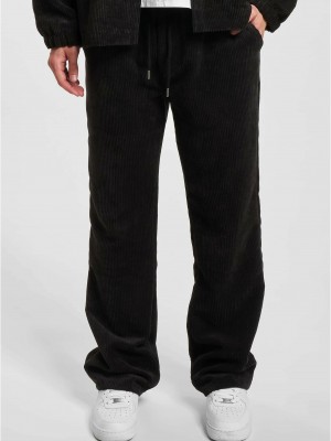 Мъжко Долнище ИзчистеноDEF Cord Sweatpants black XXL Мъжко Долнище ИзчистеноDEF Cord Sweatpants black XXL