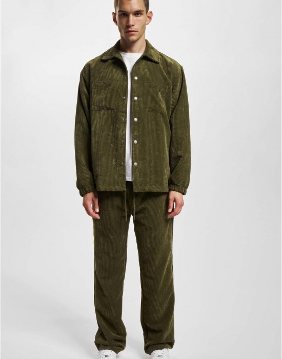 Мъжко Долнище ИзчистеноDEF Cord Sweatpants olive XXL