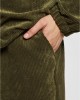 Мъжко Долнище ИзчистеноDEF Cord Sweatpants olive XXL