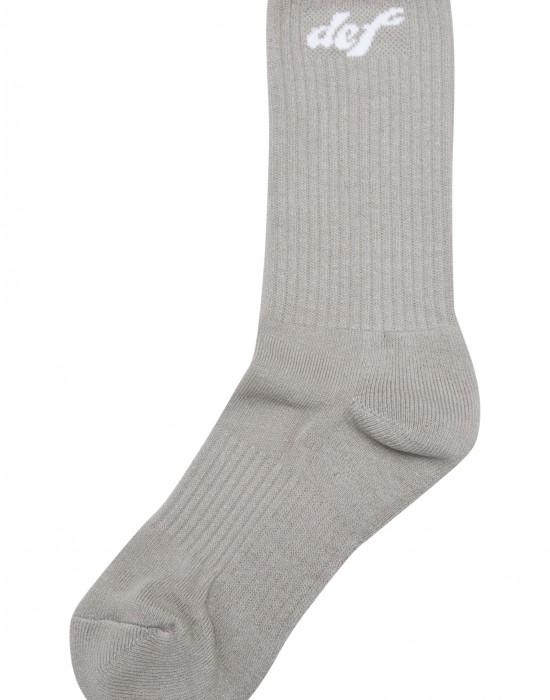DEF Pastel Socks grey 35-38