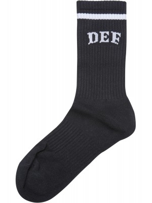 DEF College Socks black 35-38 DEF College Socks black 35-38