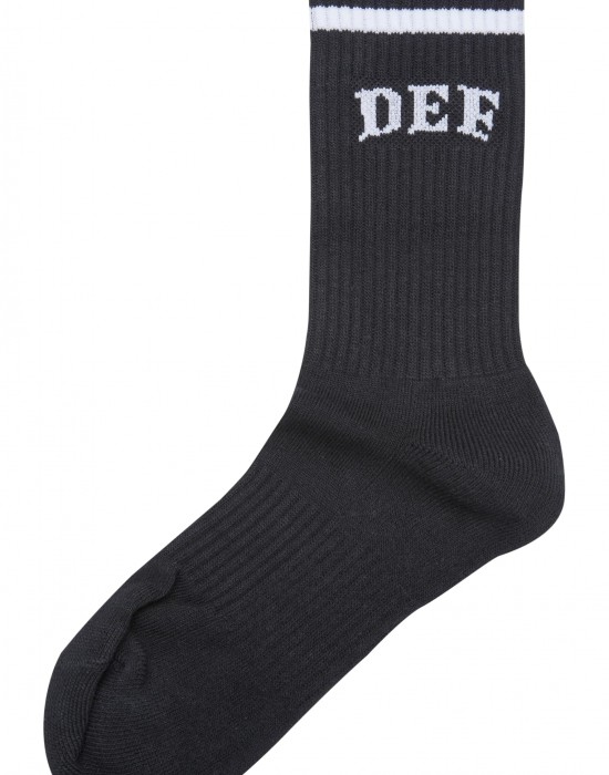 DEF College Socks black 35-38 DEF College Socks black 35-38