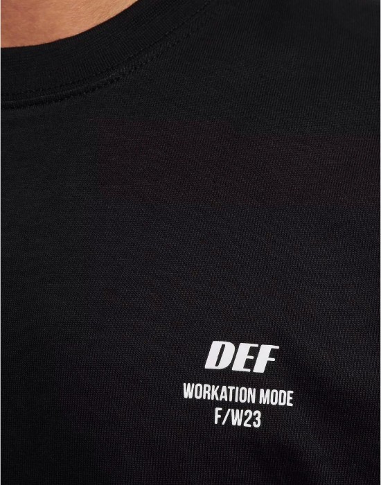 Тениска DEF Busy Tshirt black XXL