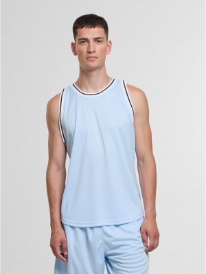 Мъжки Потник DEF Mesh Tanktop light blue/white XXL Мъжки Потник DEF Mesh Tanktop light blue/white XXL